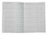 Case-bound Address Book Insert