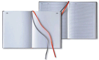 Numbered Blank Large HardCover Notebooks